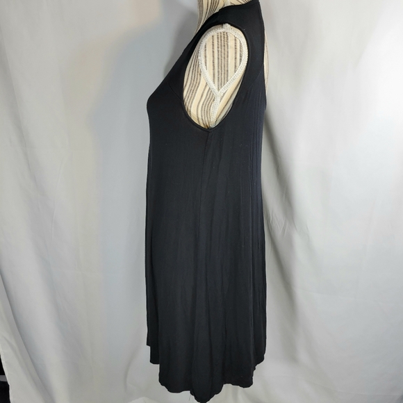 GAP Black Sleeveless Swing Dress Size Medium - Picture 3 of 7